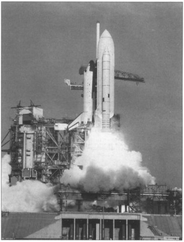 First Space Shuttle Launch