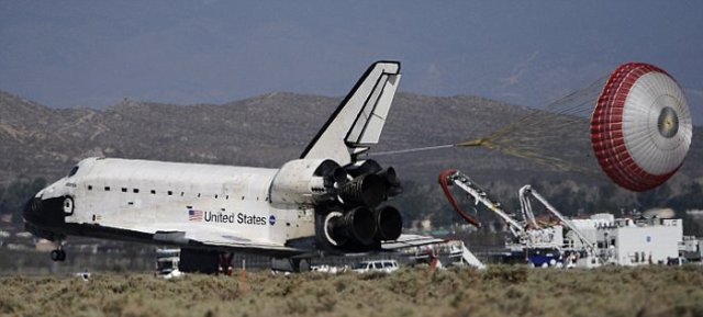 Hubble brought back down