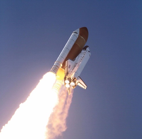 first shuttle launched