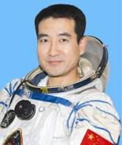 First Chinese space walk