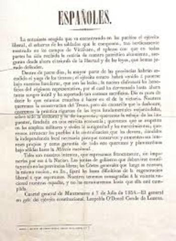Manifiesto de Manzanares.