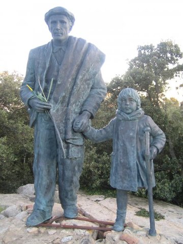 Va ser ajudat a fugir d'Espanya per la seva germana