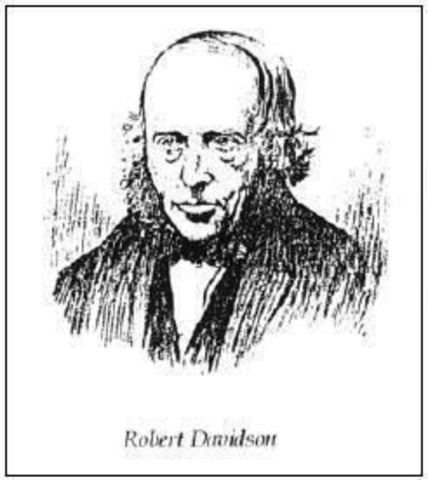 Se inventa el ferrocarril eléctrico