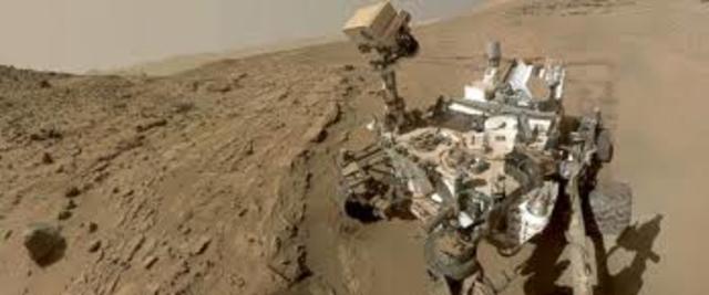 Curiosity Mars landing