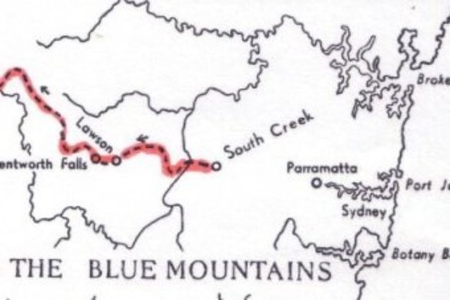 Crossing of the Blue Mountains