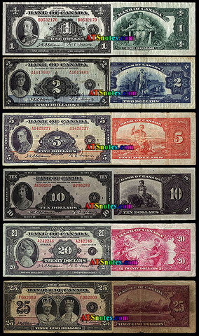 1935 series banknotes