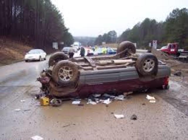 Getting in a rollover car accident