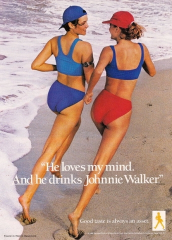Johnnie Walker ad( how to analyze, language of)