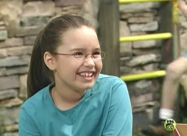 She got a big role in her first tv show