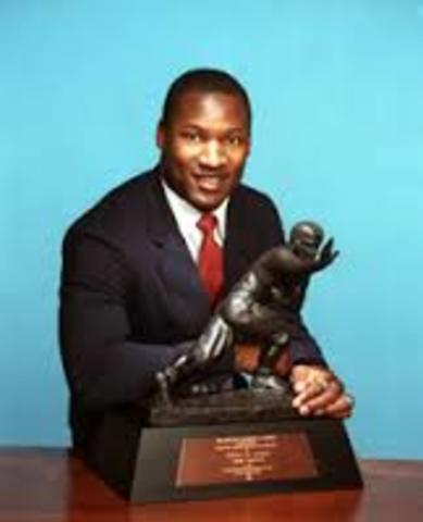 Bo Jackson won the Heismen Trophy