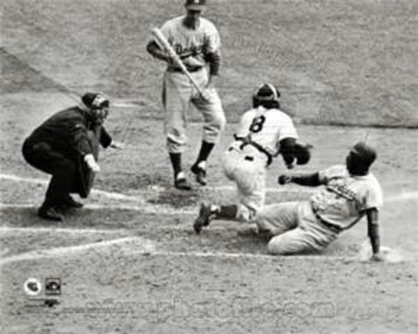 Robinson helped the Dogers win a World Series.