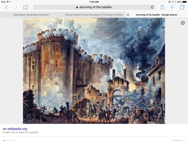 Storming the Bastille