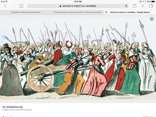 Women's march on Versailles