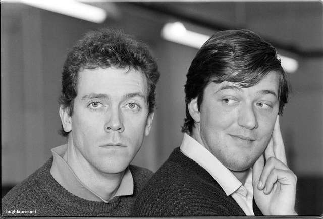 Their successful show  'A Bit of Fry & Laurie'