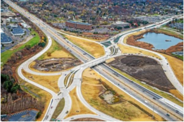 New diamond intersection