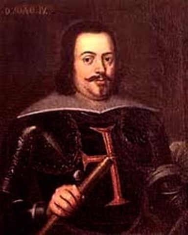 Proclamación de Juan IV como monarca