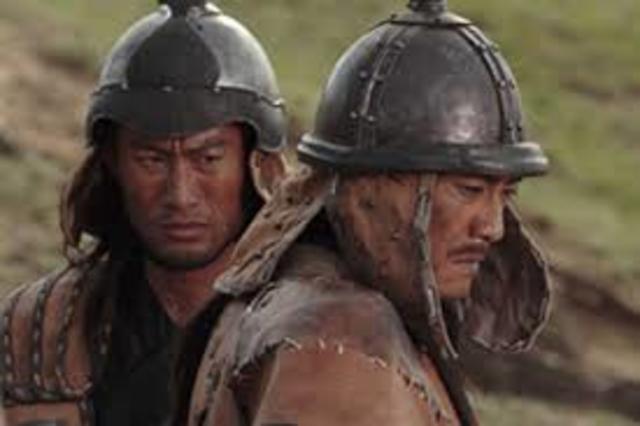 Genghis saves his wife.