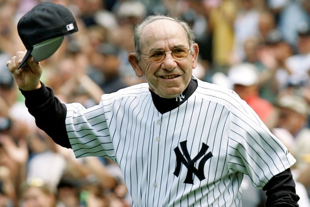 yogi plays his last season.