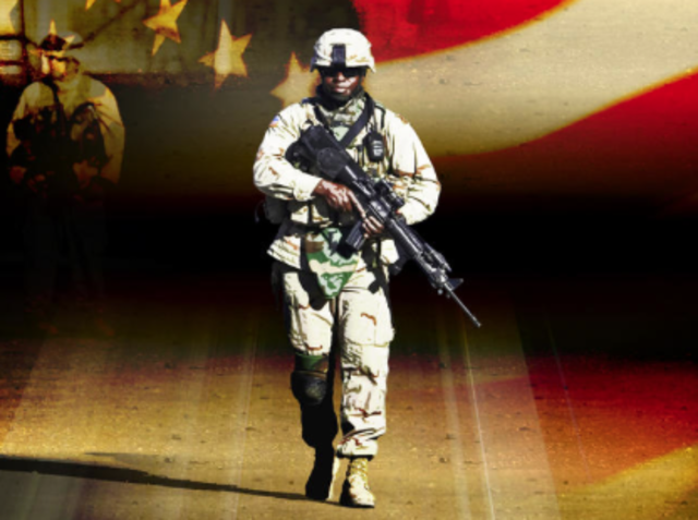 Resuced by the Americans