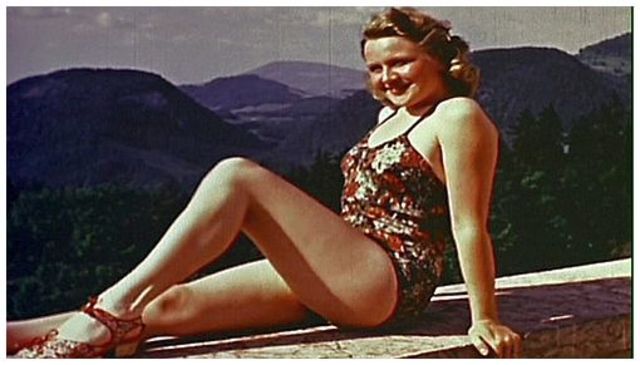 Eva Braun married Hitler in the Fuhrerbunker in Berlin