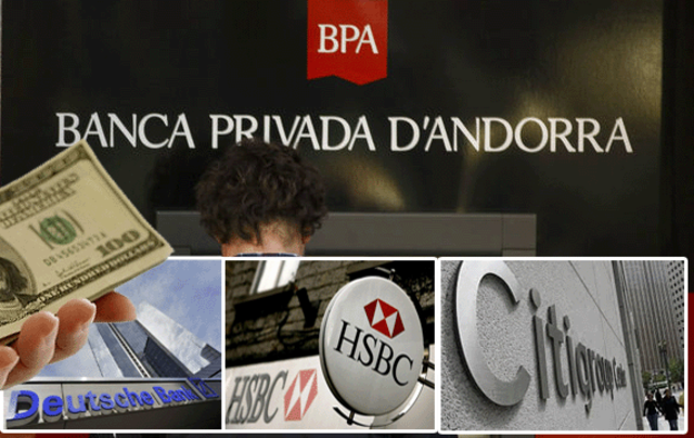 Dinero de la corrupción chavista salió de Andorra por HSBC, Deutsche Bank y Citigroup