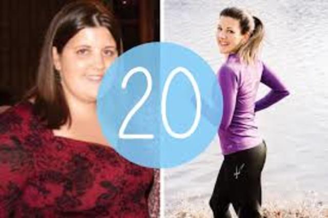 Andrea is thrilled to have lost 20 more pounds