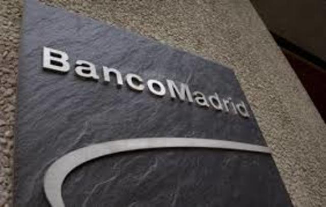 El Banco de España interviene el Banco de Madrid filial del BPA