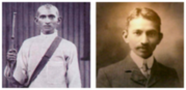 Gandhi Introduces Non-Violent Protest Philosophy of Satyagraha