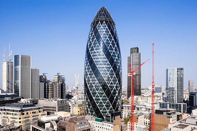 The Gherkin. Londres