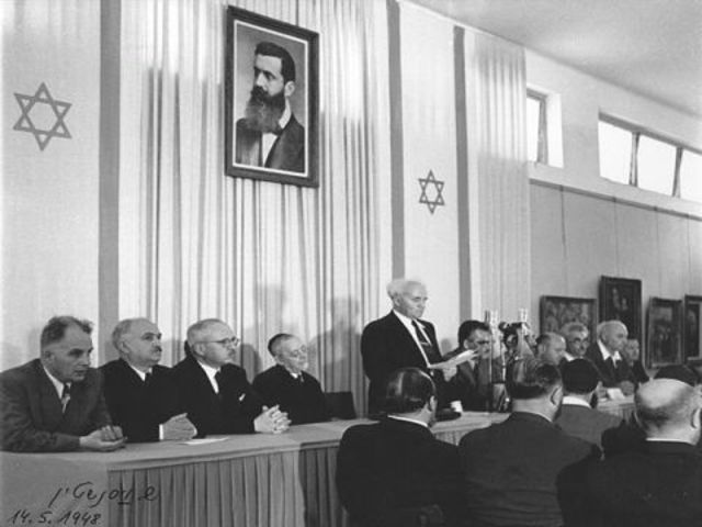 הכרזת על הקמת המדינה