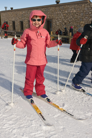 Primer año que esquio.