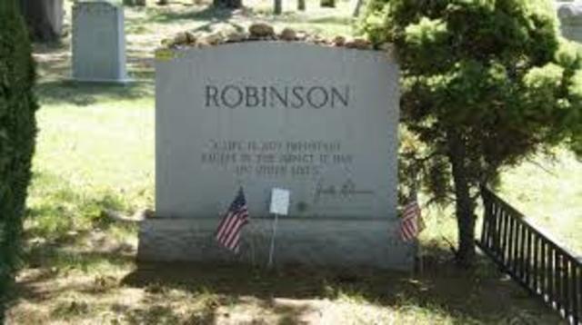 Jackie Robinsons death