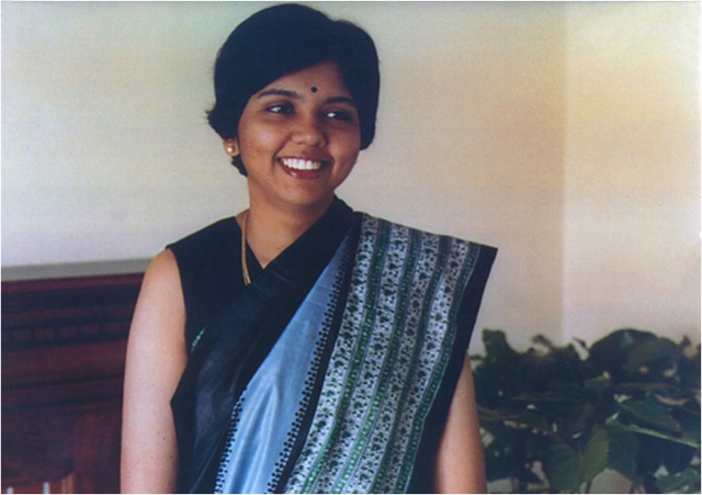 Indra recieved her Post Graduate Diploma in Management