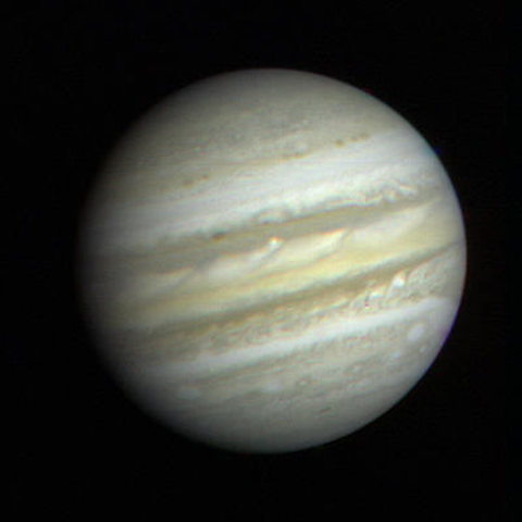 Voyager's Closest Position to Jupiter