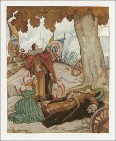 Christian is shot (Act 4,Scene 9)