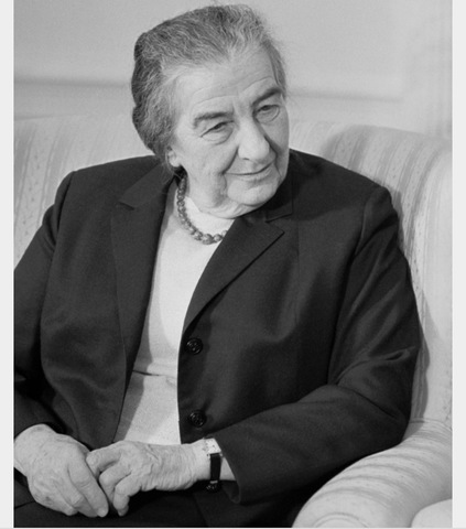 Golda Meir was born on