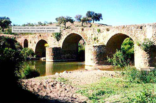 Puente Medieval. S XVI. Valencia de las Torres