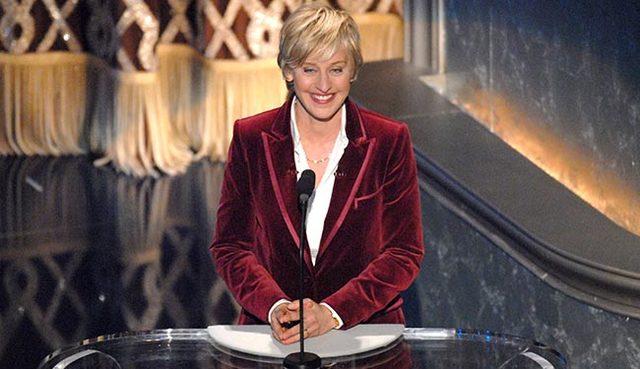 Ellen Hosts the Academy Awards