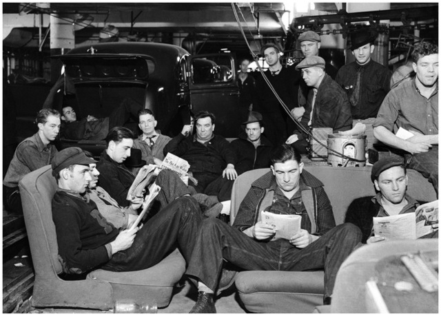 1930's General Motors Sit Down Strike