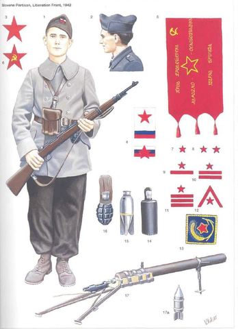 Partisanos yugoslavos