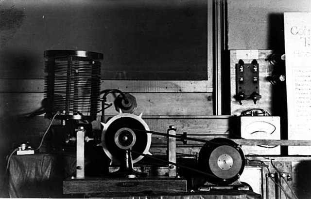 21-year-old Guglielmo Marconi invents the radio telegraph