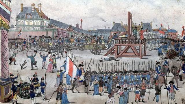 Ejecución de Robespierre y final de los jacobinos.