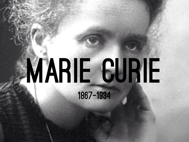 The Death of Marie Curie