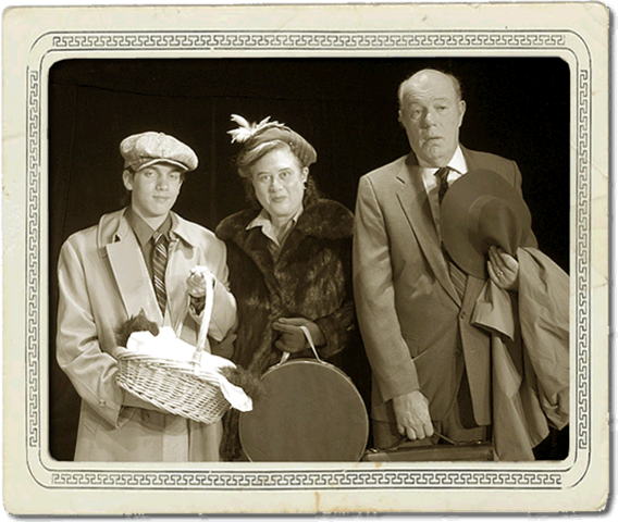 The Van Daans arrive at the "Secret Annex"