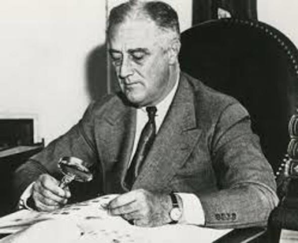 President Roosevelt signed executive order 9066