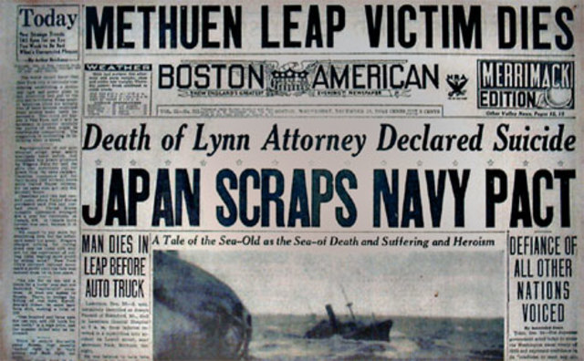 L ondon Naval Reduction Treaty