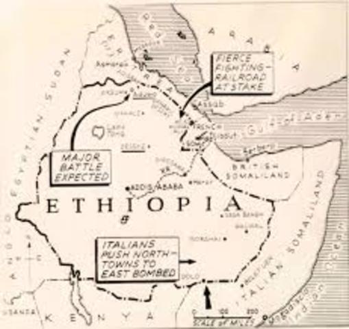 Mussolini's invasion of Ethiopia