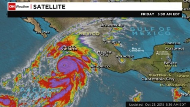 Hurricane Patricia Strikes!