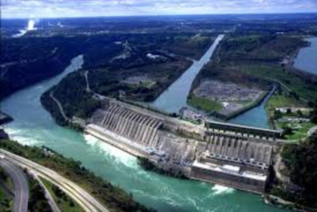 The Niagara Falls Hydropower plant