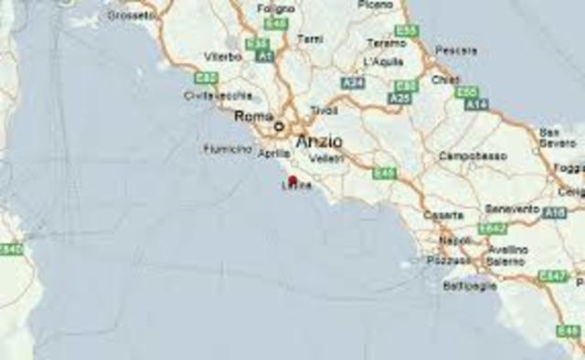 Allies land at Anzio Italy